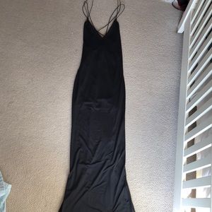 Black formal dress